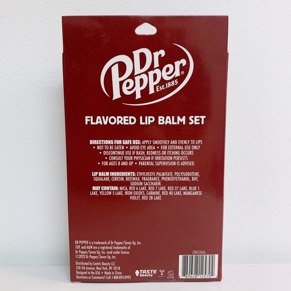 Dr. Pepper Flavored Lip Balm Set - Picture 3 of 3